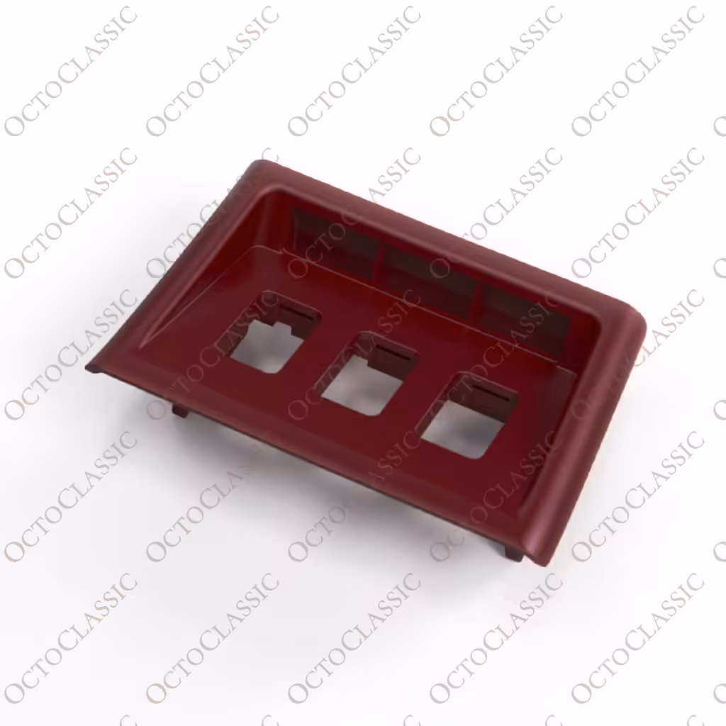 Porsche 911 964 / 993 Schalterblende für die Mittelkonsole, schwarz 99363227100