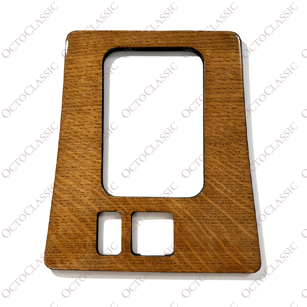 Mercedes W201 Cubierta del panel de control Todas las versiones Madera de zebrano A2016830200 Mercedes W201 Cubierta del panel de control Todas las versiones Madera de zebrano A2016830200