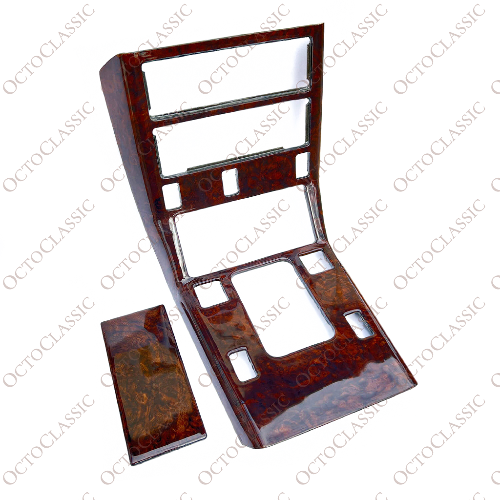 Embellecedor Consola Central Mercedes R129 Madera Nogal Claro / Nogal Oscuro 15 Versiones A1296801739 Embellecedor Consola Central Mercedes R129 Madera Nogal Claro / Nogal Oscuro 15 Versiones A1296801739