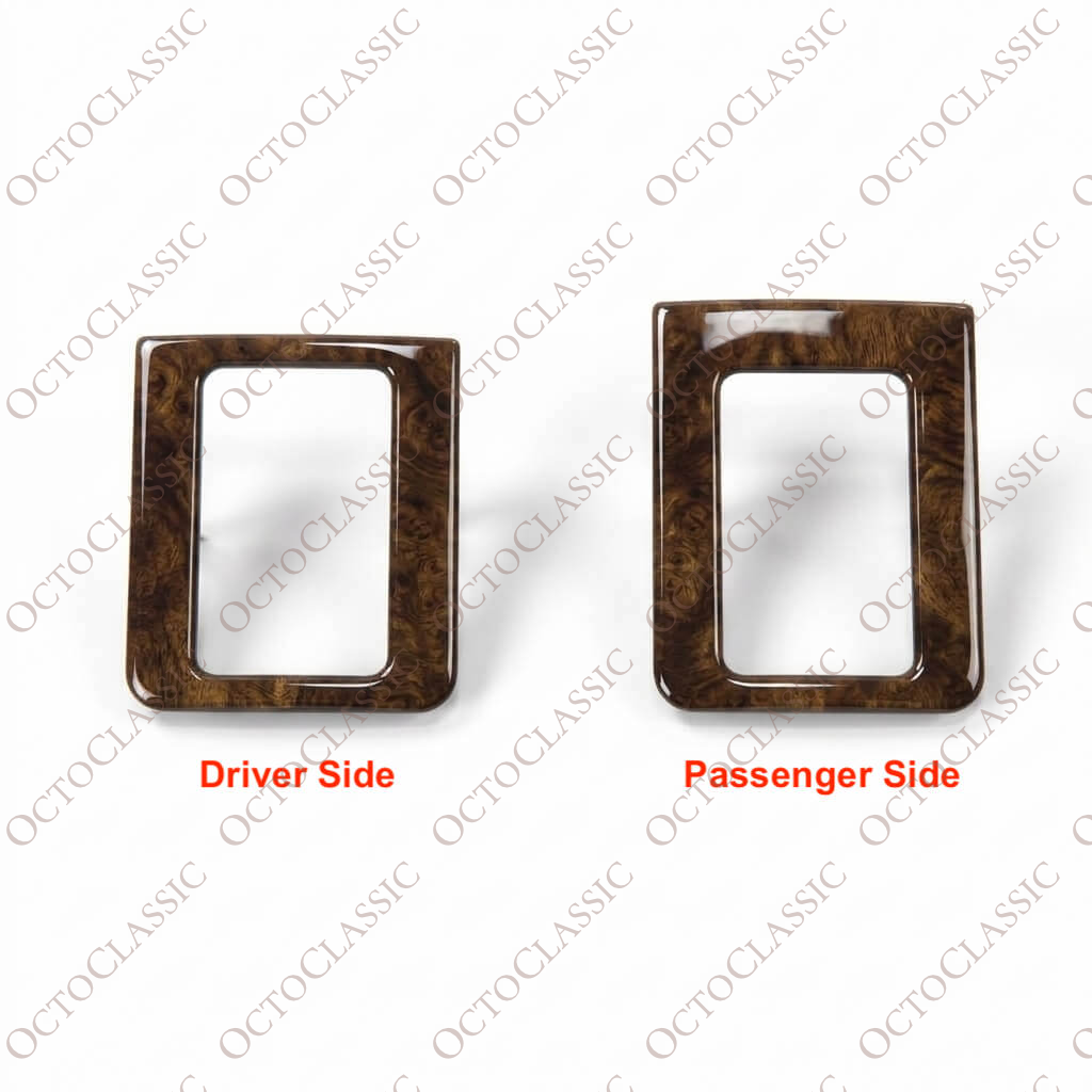 Jaguar XJS Side Air Vent Grille Surround Wooden Trim Left Or Right 2 Wood Types BEC8671 Jaguar XJS Side Air Vent Grille Surround Wooden Trim Left Or Right 2 Wood Types BEC8671