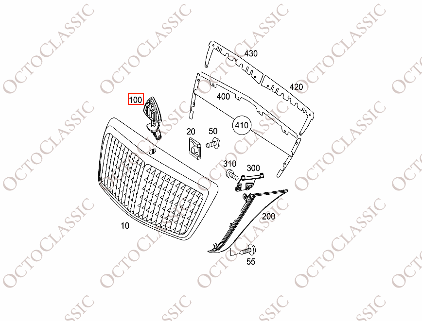 Set di 9 emblemi Mercedes Maybach W240 A2408170215 / A2407580158 / A2404000125 Set di 9 emblemi Mercedes Maybach W240 A2408170215 / A2407580158 / A2404000125