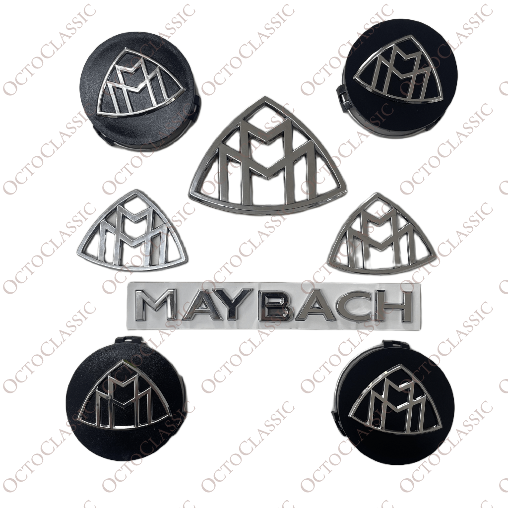 Set di 9 emblemi Mercedes Maybach W240 A2408170215 / A2407580158 / A2404000125 Set di 9 emblemi Mercedes Maybach W240 A2408170215 / A2407580158 / A2404000125