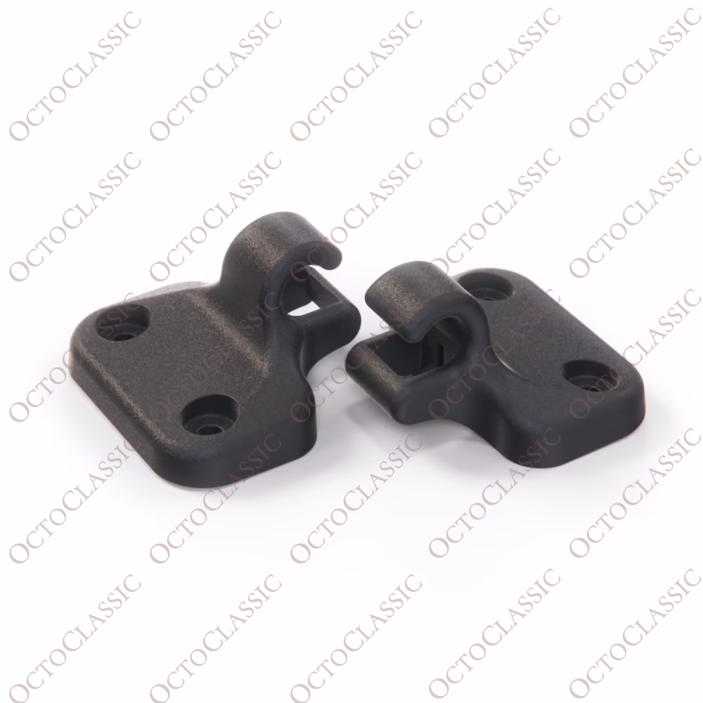 Audi 80 B3 B4 Cabriolet parasole sinistra e destra clip nero 8G0857561A