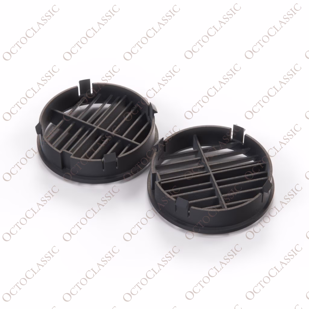 Range Rover Classic Prese d’aria antiappannamento Set di 2 Nero 390699