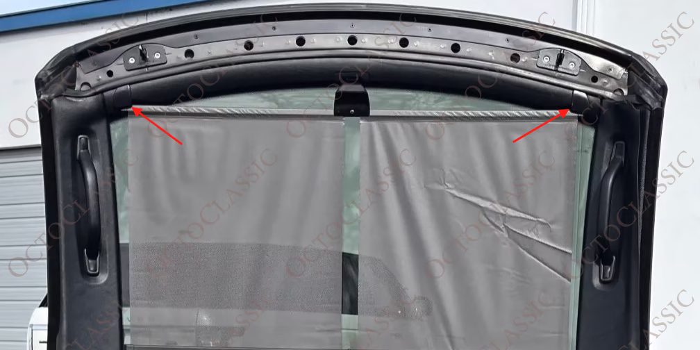 Mercedes-Benz R129 Soporte Parasol Hard Top Izquierdo Y Derecho Todos Los Colores
