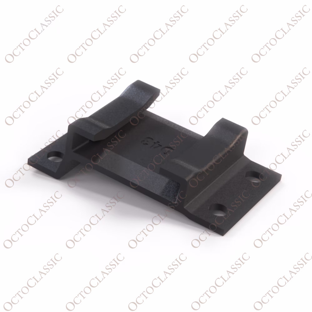 VW Golf Jetta Supporto paraurti guida guida nero 191807177