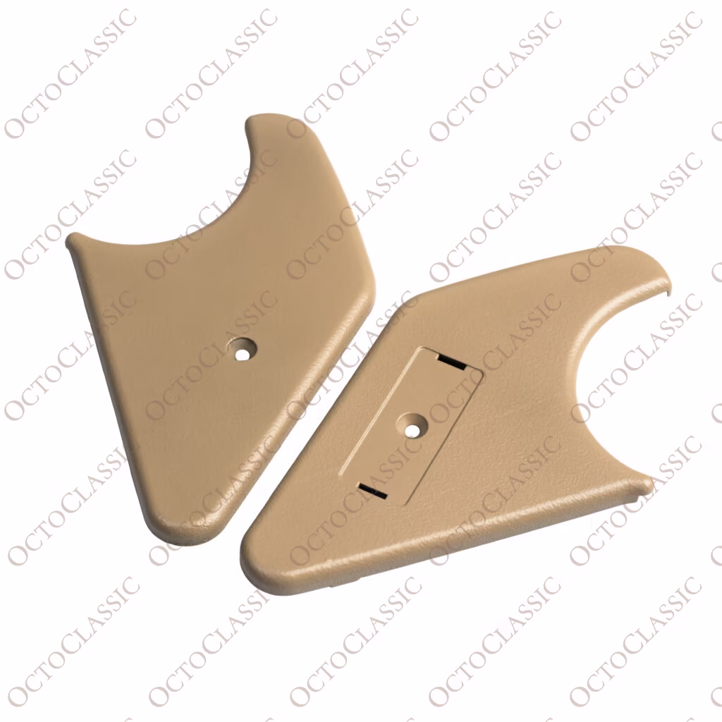 Recaro Classic Seat C81 KBA 90076 Coprisedile laterale in plastica Set di 2 Sinistra o Destra Nero