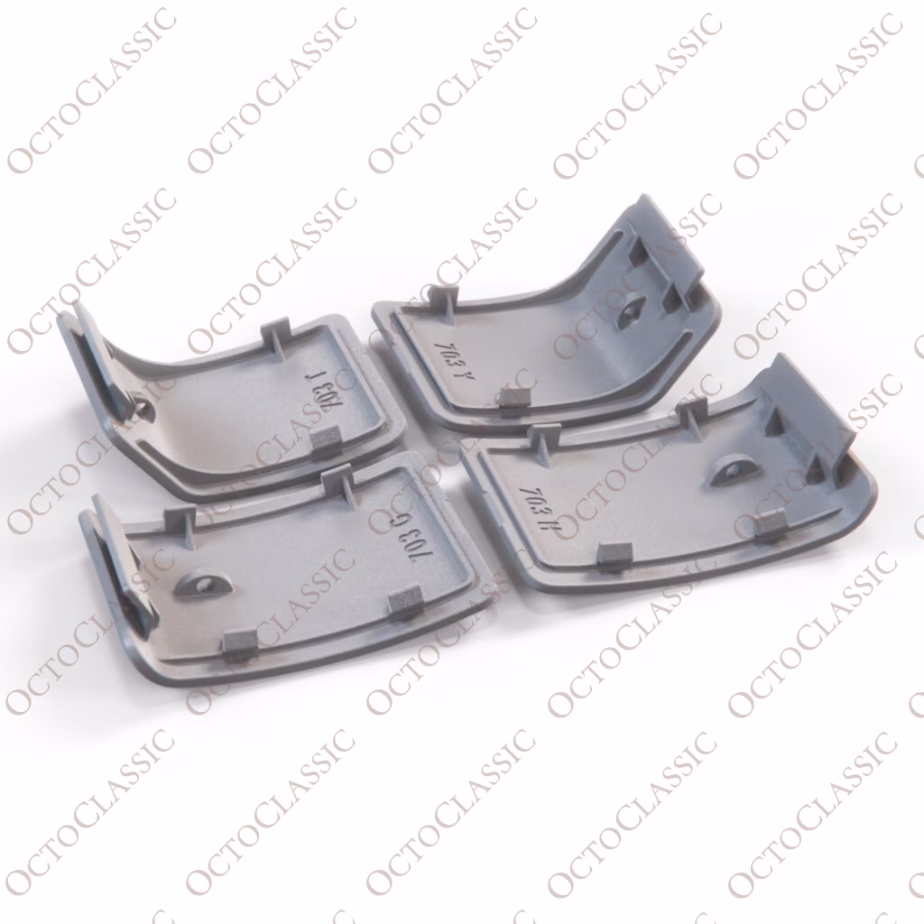 W208 AMG Panel wahacza Boczna dokładka Prawa osłona gniazda Zestaw 4 zagruntowanych A2086982830 / A2086982930 / A2086985030 / A2086985130