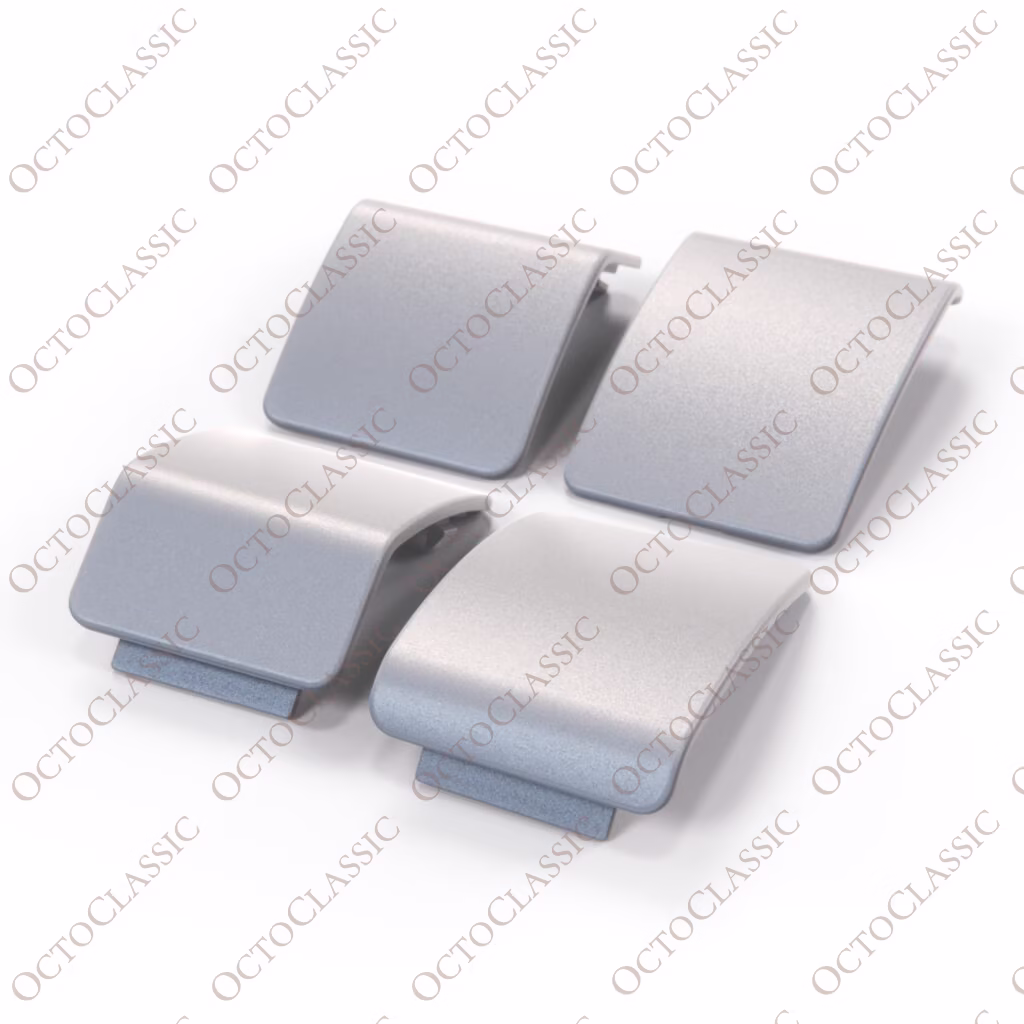 W208 AMG Panel wahacza Boczna dokładka Prawa osłona gniazda Zestaw 4 zagruntowanych A2086982830 / A2086982930 / A2086985030 / A2086985130