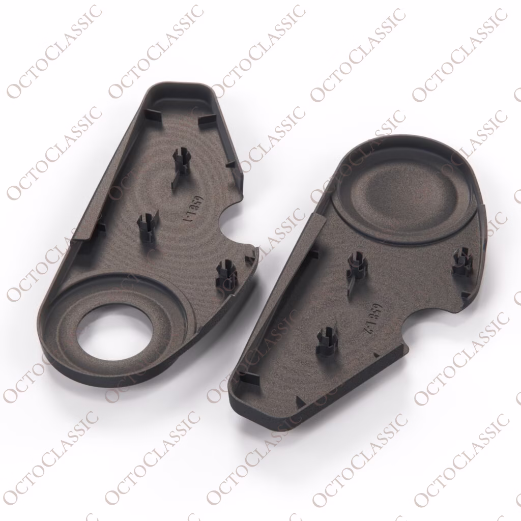 Set di rivestimenti in plastica per sedile Ford Escort RS Turbo / Sierra Cosworth / Recaro per sedile sinistro o destro nero