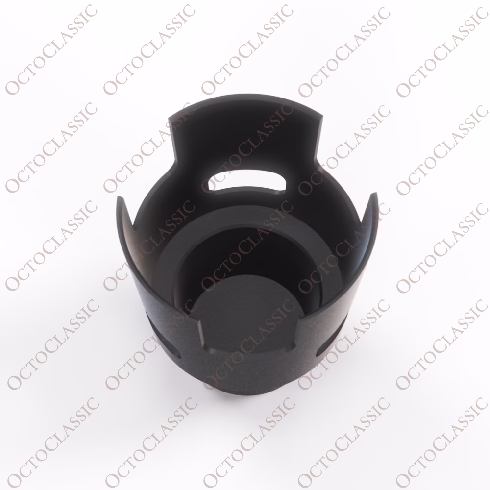 BMW E36 Single Front Cupholder Extension Black