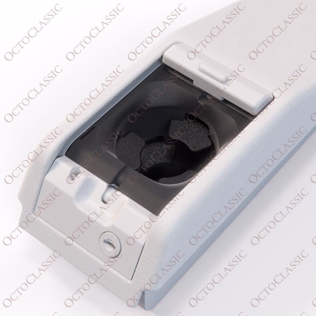 Mercedes W124 C124 A124 S124 Custom Cup Holder Insert Cupholder for Center Console Storage Box