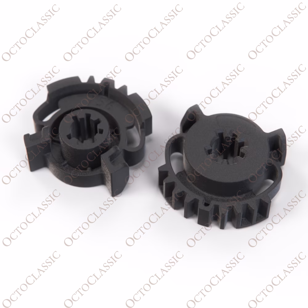 Jeep Grand Cherokee Dodge Durango Heat AC Actuator Gear Juego de 2 negro 68214880AA