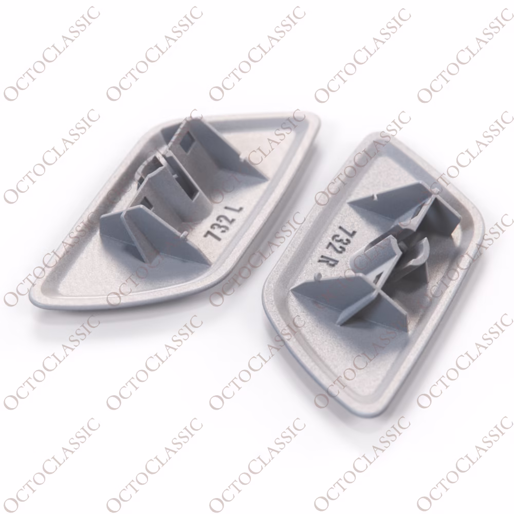 Nissan 370Z 2008-2014 Rondella anteriore Faro Ugello Copertura Paraurti Primerizzato Sinistra e Destra 286581EL 286591EL