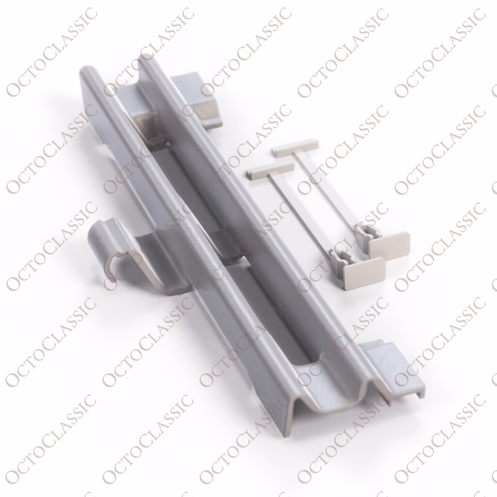 W124 500E AMG Parachoques delantero Cubierta de ojo de remolque imprimado A1248800805
