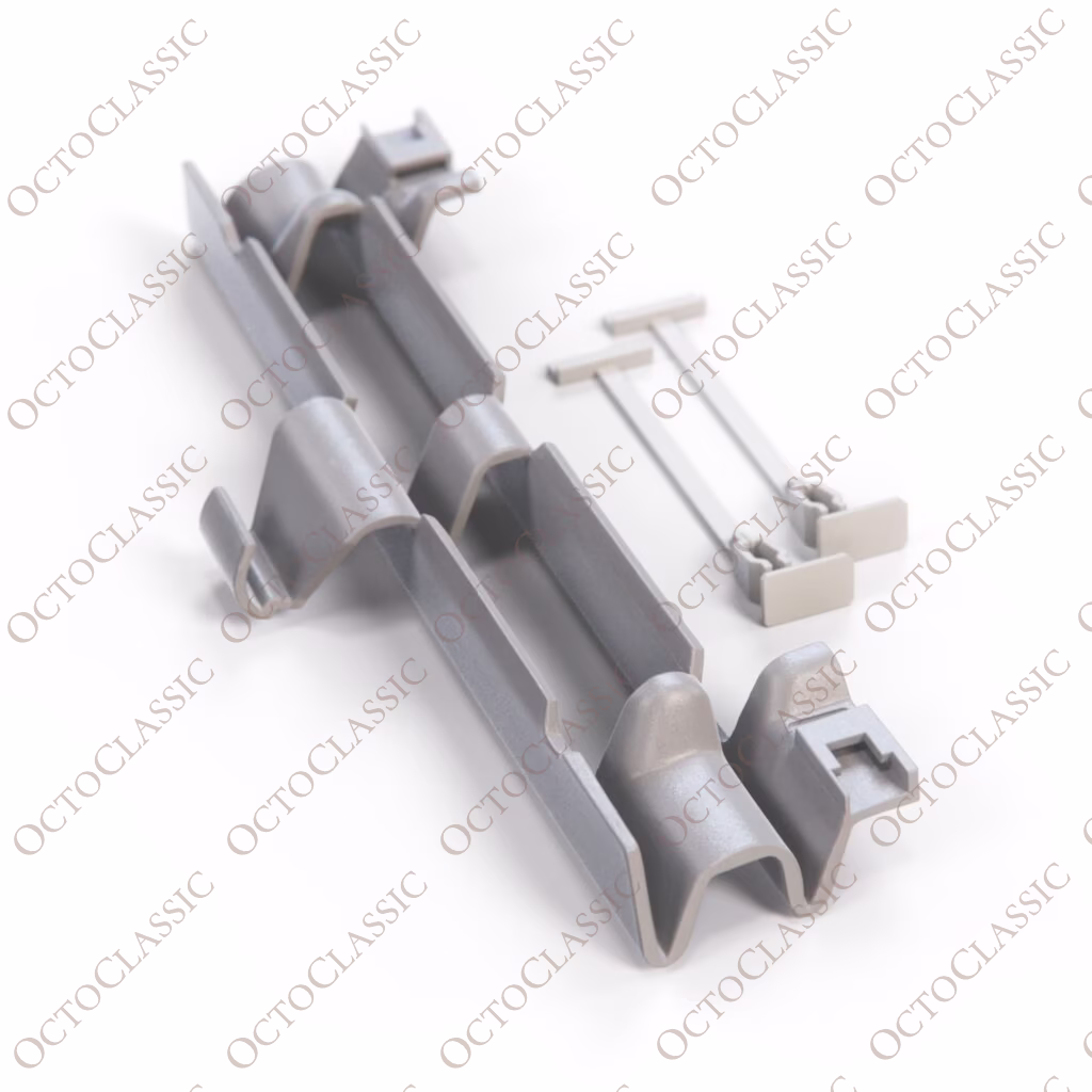W124 500E AMG Parachoques delantero Cubierta de ojo de remolque imprimado A1248800805