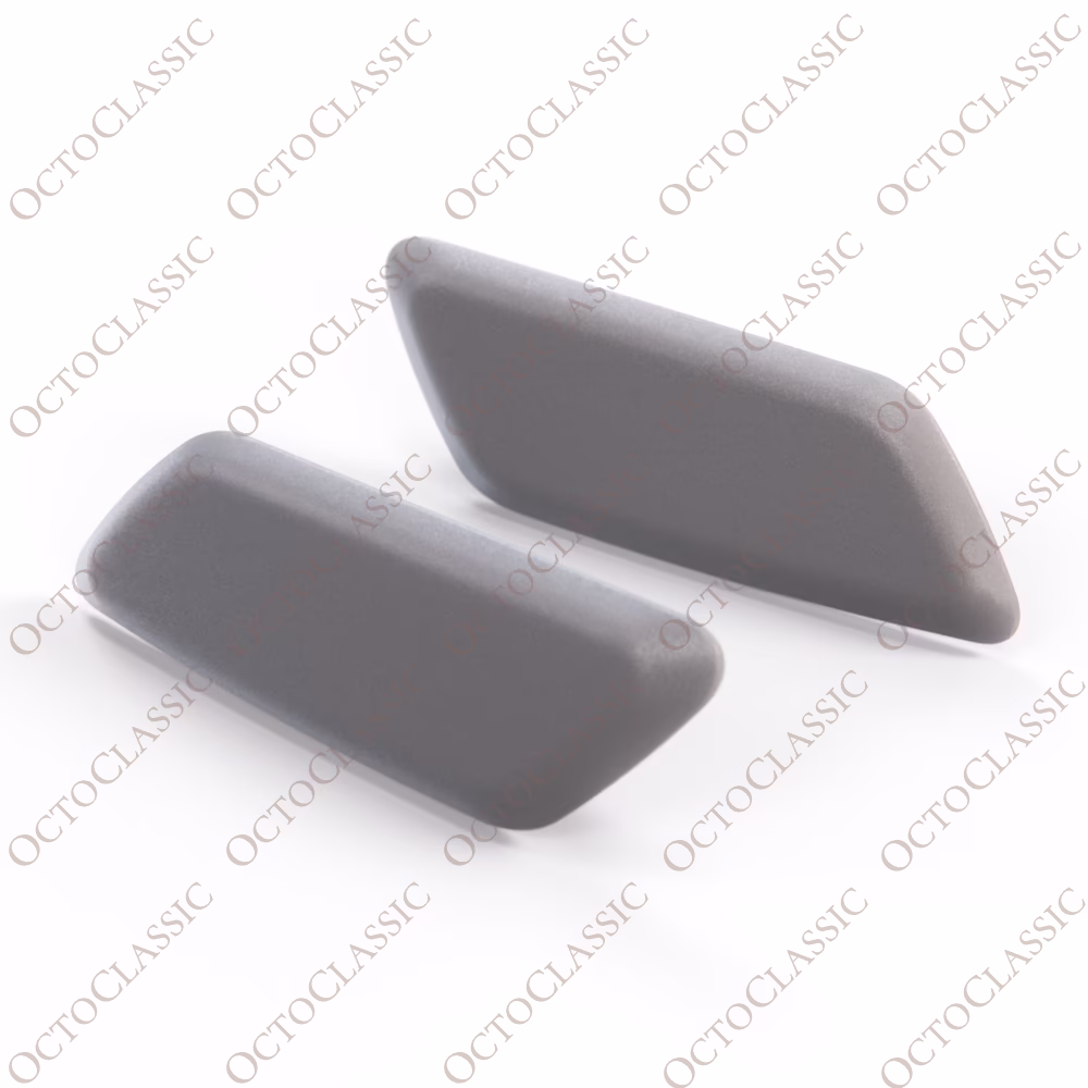 Parachoques de la cubierta de la boquilla del faro de la lavadora delantera de Nissan GT-R imprimado izquierdo y derecho 28659JF51E 28659JF51D