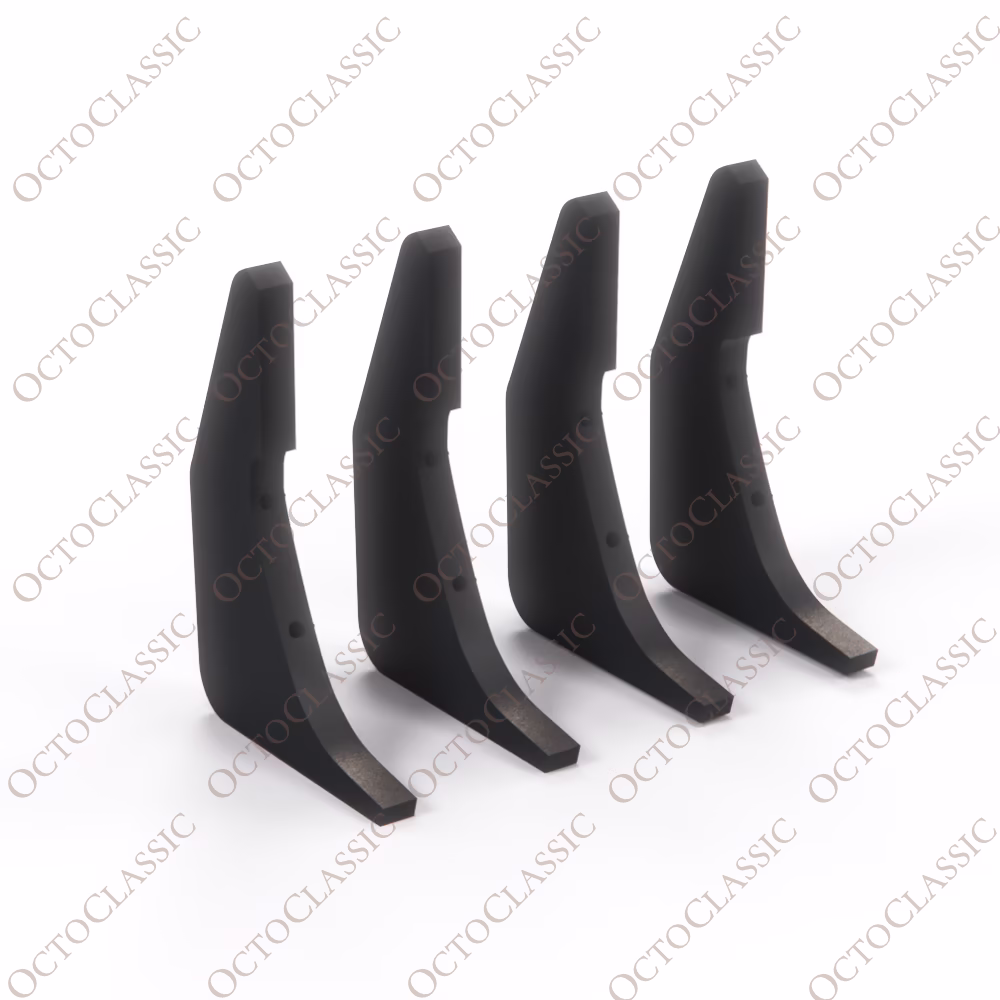 Ford Fiesta ST150 Diffuser Fins Set of 4 Black