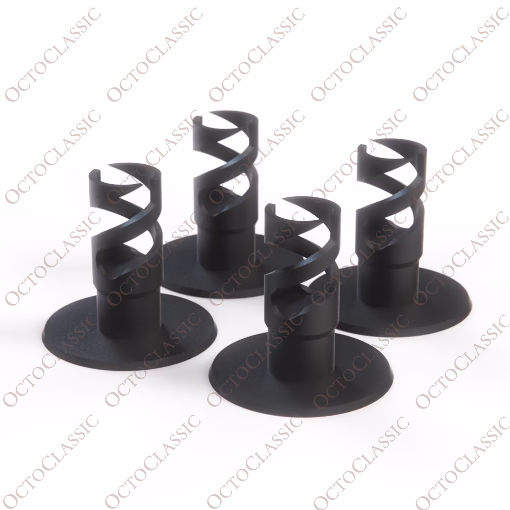 BMW E36 Limousine Jack Point Lock Cover Blind Plug Seitenschweller 4er Set Schwarz 51718227694