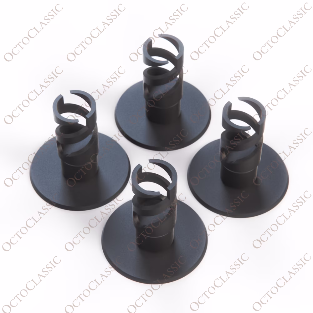 BMW E36 Limousine Jack Point Lock Cover Blind Plug Seitenschweller 4er Set Schwarz 51718227694