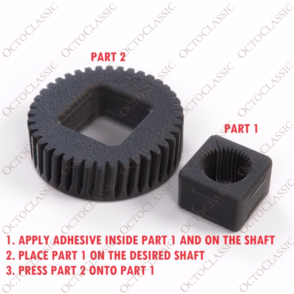 C140 Electric Rear Headrest Motor Gear Repair Kit