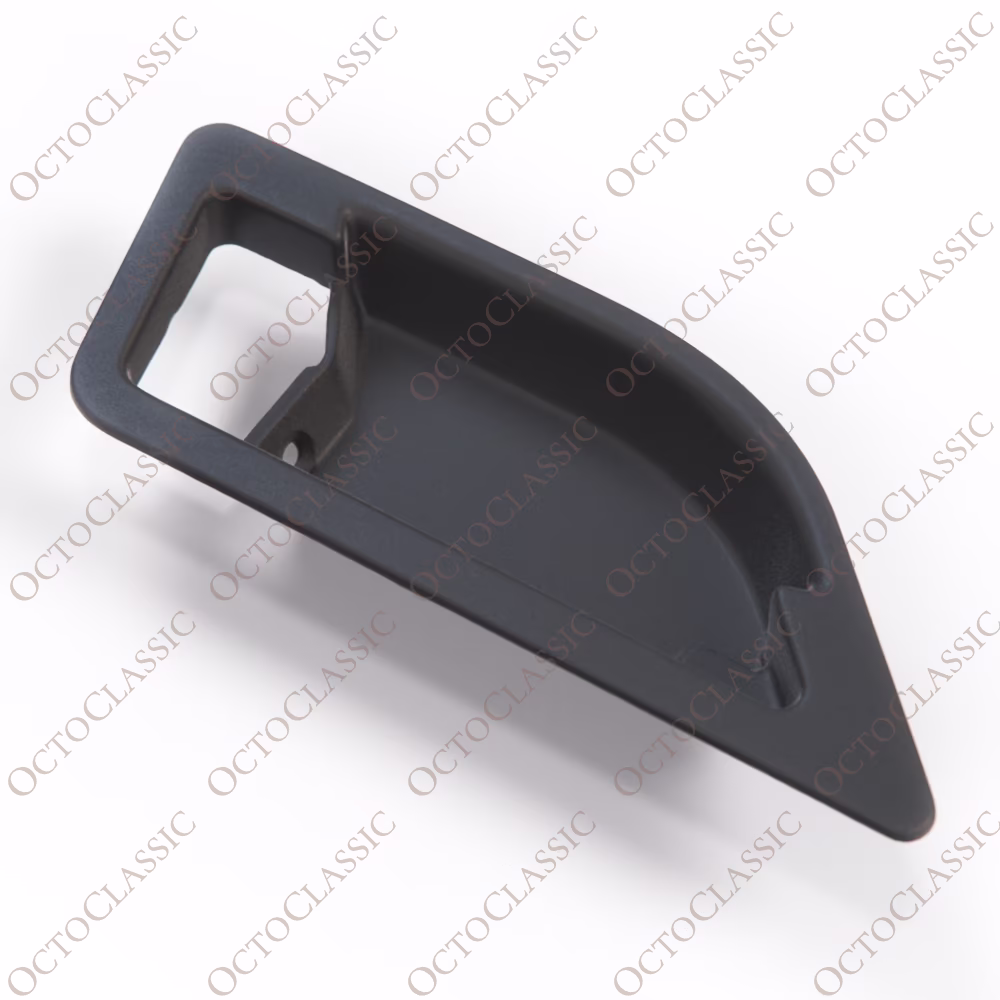 Porsche 928 Manija de puerta interior Embellecedor Cubierta de bisel Pasajero izquierdo o derecho Negro 92853754502 / 92853754602