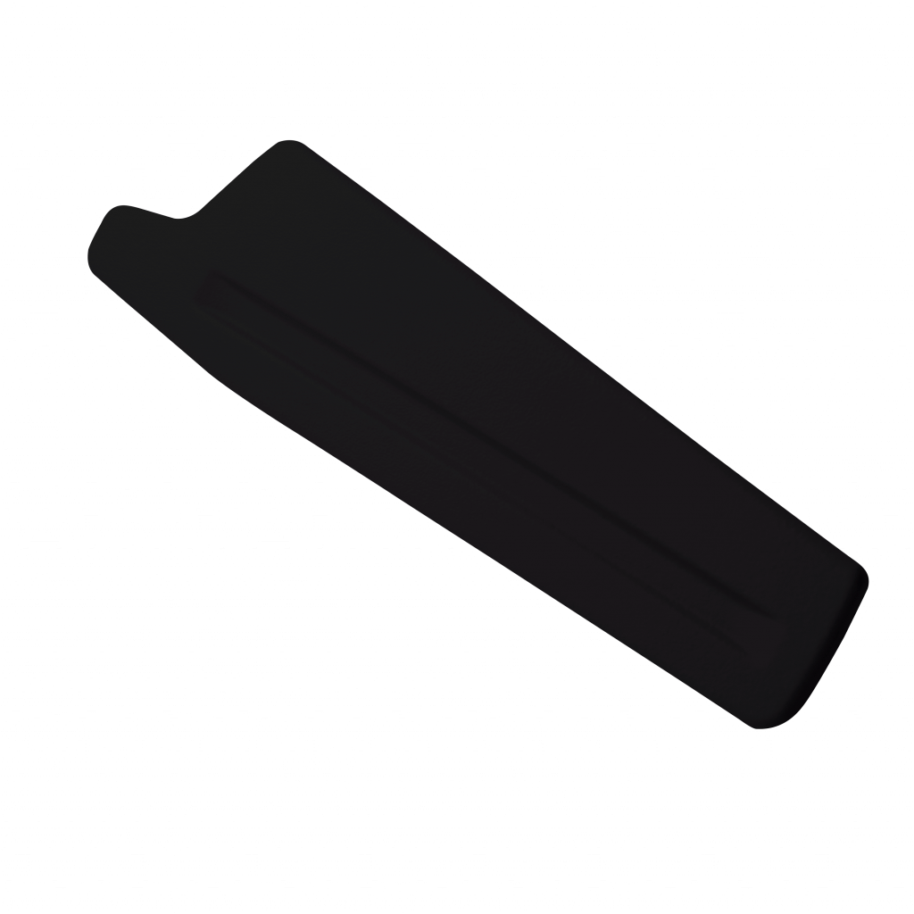 C126 Guarnición inferior del lado de la bisagra del asiento (pista de