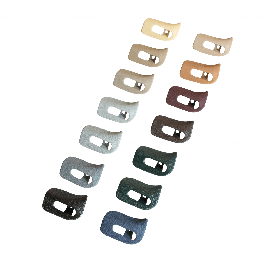 R129 A124 Sun Visor Trim Covers Set Of 2 A1298110661