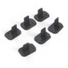 BMW E39 Touring Clips del panel de ajuste de la tapa del maletero Juego de 6 (3 izquierdo y 3 derecho) Negro 51498217213 y 51498217214