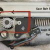 C126 C124 Seat Belt Feeder Repair Kit 1248600982 (W126 SEC, W124 Coupe)