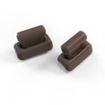 Mercedes R107 Sun Visor Clip Set Of 2 All Colors A1078110141 - Brasil (Dark brown) (OCLMB-65-PSA-12)<span class="description"></span>