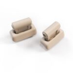 Mercedes R107 Sun Visor Clip Set Of 2 All Colors A1078110141 - Cremebeige (OCLMB-65-PSA-5)<span class="description"></span>