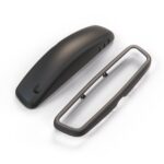 R129 A124 Rear-View Mirror Cover – Complete (Frame + Shell) Version B - Schwarz (Black) (OHOMB-12-OSB-1)<span class="description"></span>