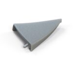 Mercedes R129 Door Mirror Triangle Left Or Right All Colors A1297250711 / A1297250811 - Grau (Grey), Left (OITMB-13-LOA-2)<span class="description"></span>