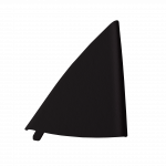 R129 Door mirror triangle 1297250711, 1297250811