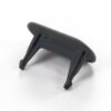 R107 Folding armrest bolt cover panel black (mercedes SL and W107 1079730511)