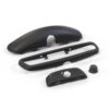R129 A124 Rear-View Mirror Cover – Complete (Frame + Shell) Version E