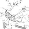 Alfa Romeo 147 GTA Copertura lavafari sinistra o destra Primerizzata 156040621 / 156040620