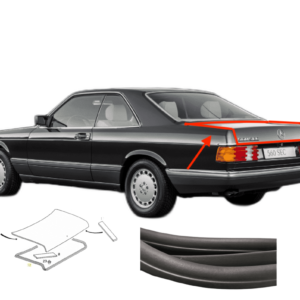 W126 SEC Coupe Tailgate Seal New (mercedes c126 1267500198)