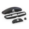 R129 A124 Rear-View Mirror Cover – Complete (Frame + Shell) Version D