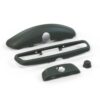 R129 A124 Rear-View Mirror Cover – Complete (Frame + Shell) Version D