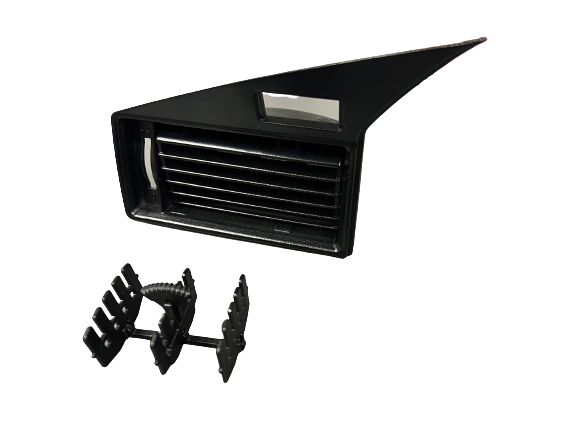 Mercedes Benz 190E Dash board air vent frame and Blind air shower blower nozzle heater (W201 190D NEW A2018301154 A2018300374 84-93 )