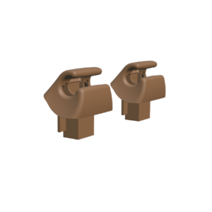 R129 Sun Visor Mount Clip Set of 2 (Mercedes 1298100225)