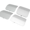 W208 Jack point covers trim, Set 4 pieces: Front and Rear (Mercedes CLK 2086986730, 2086986830)
