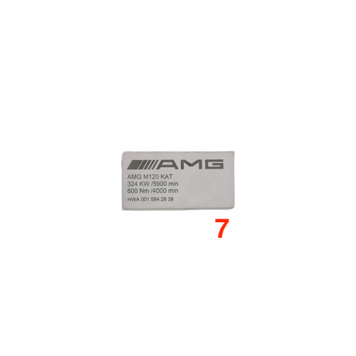 Mercedes Unique Window Stickers For AMG, DTM, Mercedes Fans - OctoClassic