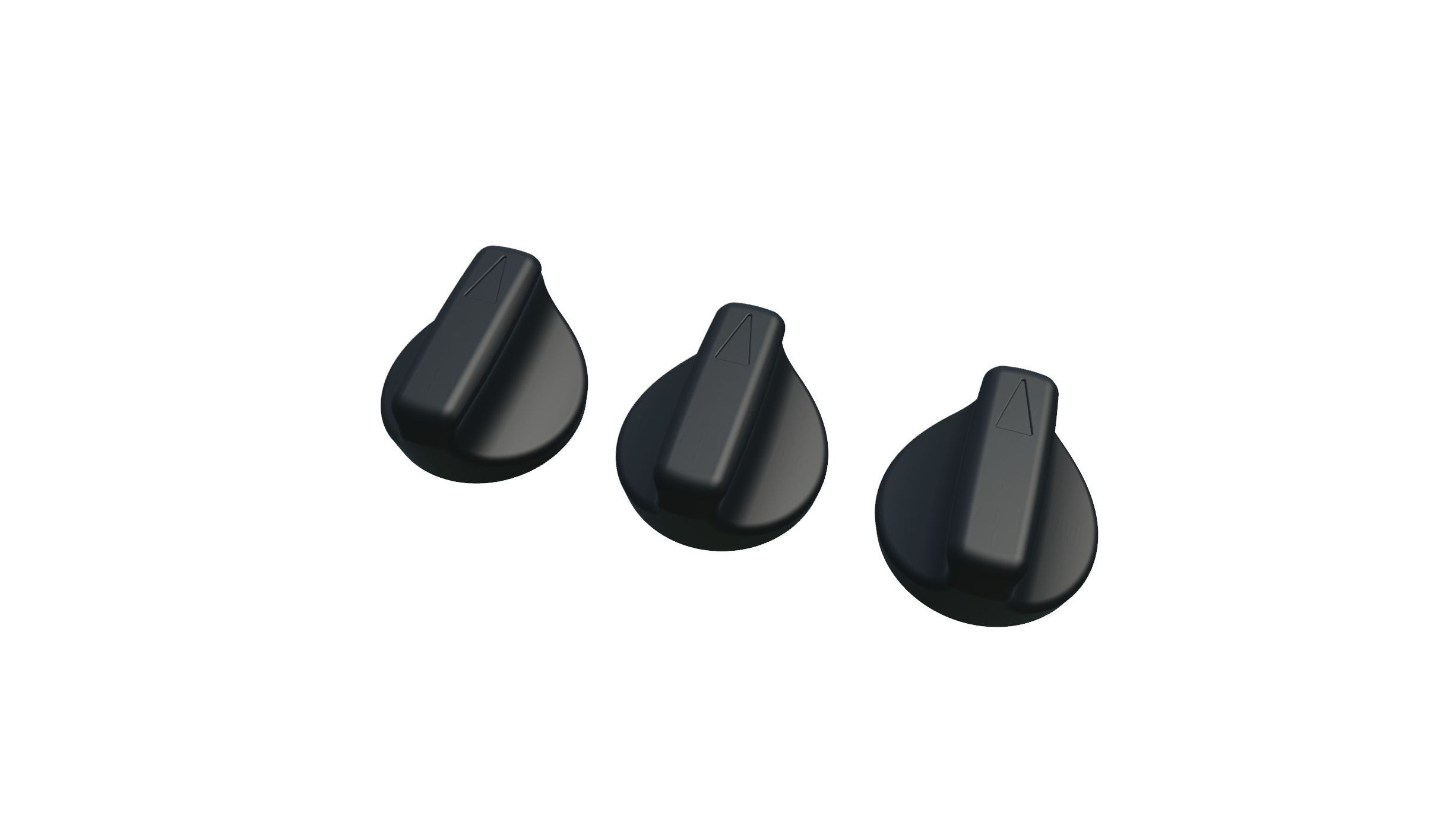 W123 Knob Heater Operation Set of 3 A1238300485 / A1238200192 OctoClassic