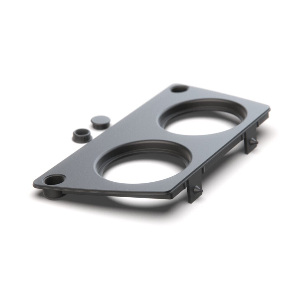 VW Corrado Center Gauge Panel Holder Black 535 858 203 OctoClassic