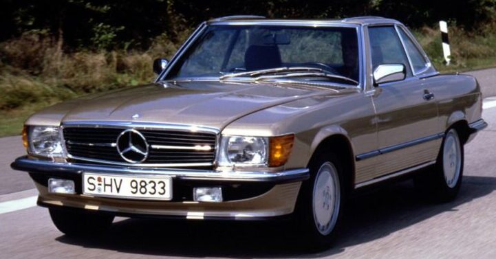 Mercedes R107 or W107? Model history