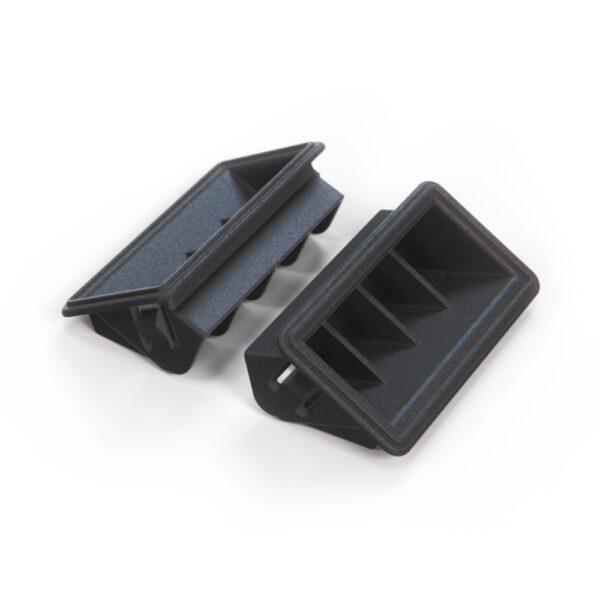 VW Golf Convertible, Jetta MK1 GTI Soft Dashboard Top Black Right And Left Side Air Vent 161819705 & 161819706