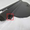 Renault Megane IV Trunk Roller Blind Guide Shelf Load Hook Black 770147444153